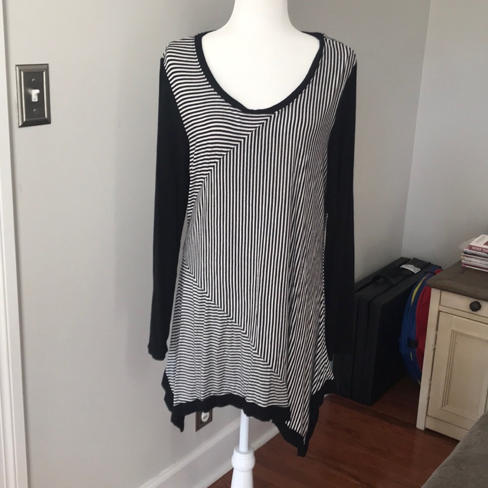 Striped tunic